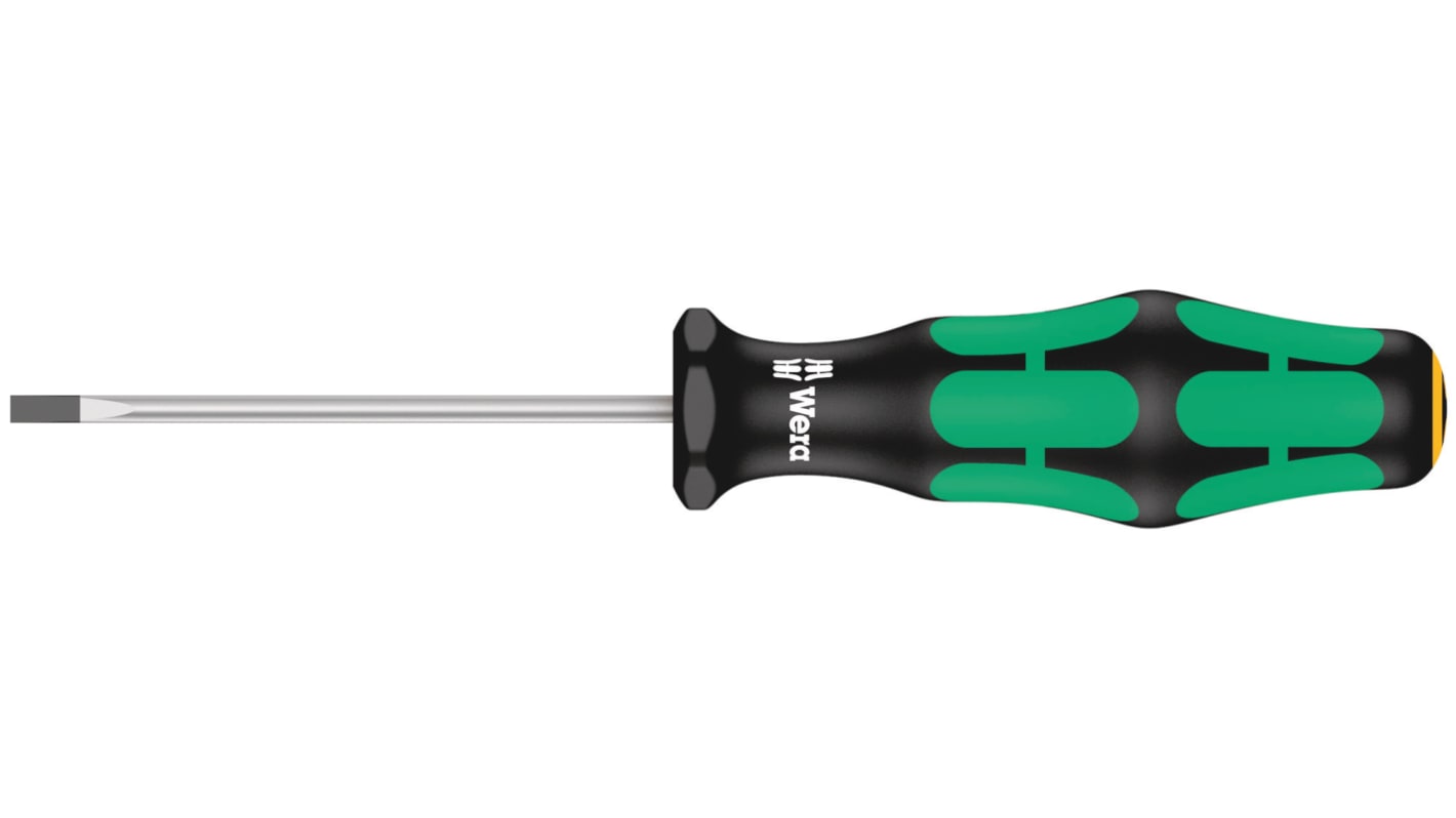 Wera 標準ドライバ, マイナス, チップサイズ：2.5 mm, 05110000001