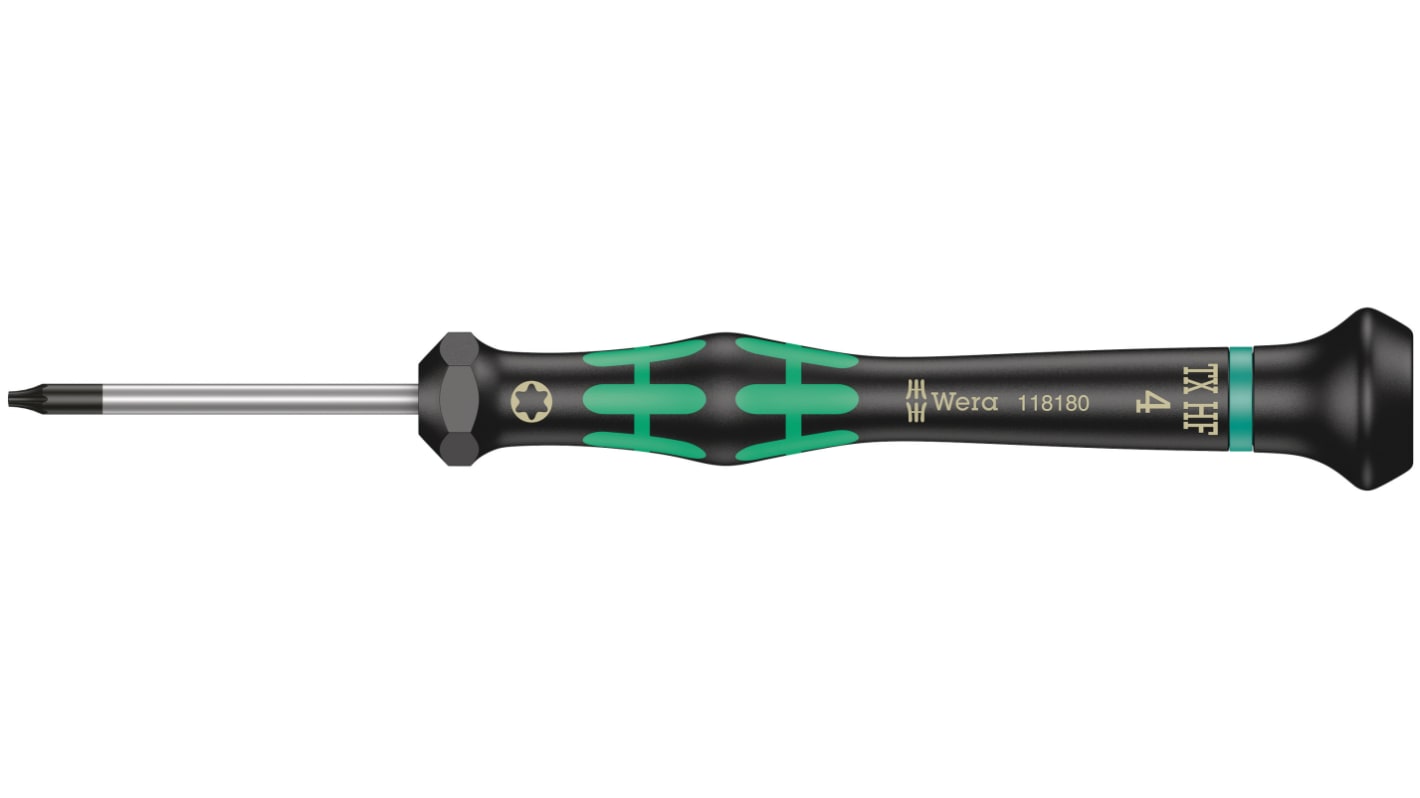 Wera T4 TORX® Präzisionsschraubendreher, 137 mm / Klinge 40 mm