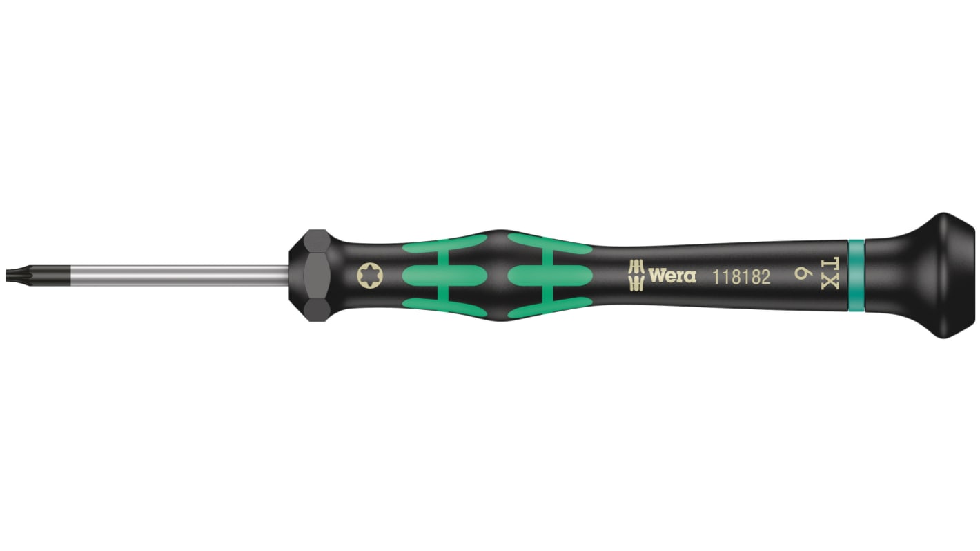 Wera T6 TORX® Präzisionsschraubendreher, 137 mm / Klinge 40 mm