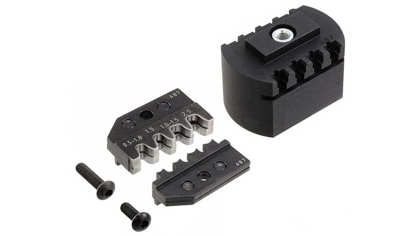 TE Connectivity, ERGOCRIMP Crimping Die Set, Standard & Junior Timer