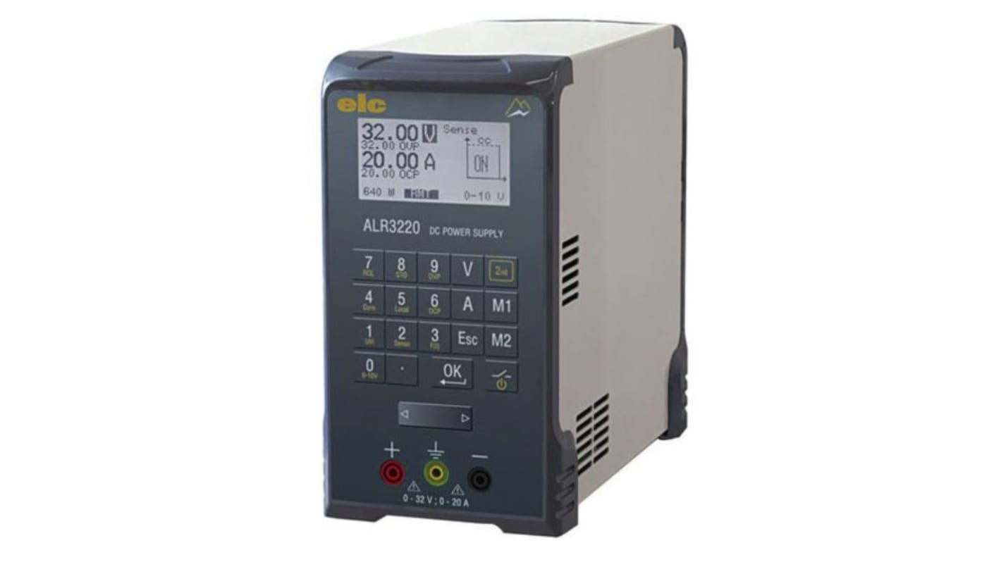 ELC Digital Labornetzgerät 640W, 0 → 32V / 20A, DKD/DAkkS-kalibriert