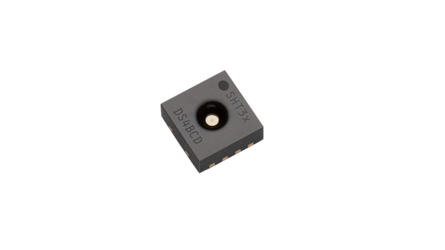 Sensirion Temperature & Humidity Sensor, Digital Output, Surface Mount, Serial-I2C, ±0.3 °C, ±2%RH, 8 Pins