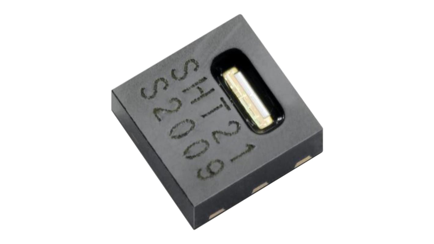 Sensirion 温湿度传感器芯片, ±0.3 °C, ±2%RH精度, SDM接口, 6针, 模拟输出, 贴片安装, 最高+125 °C, DFN