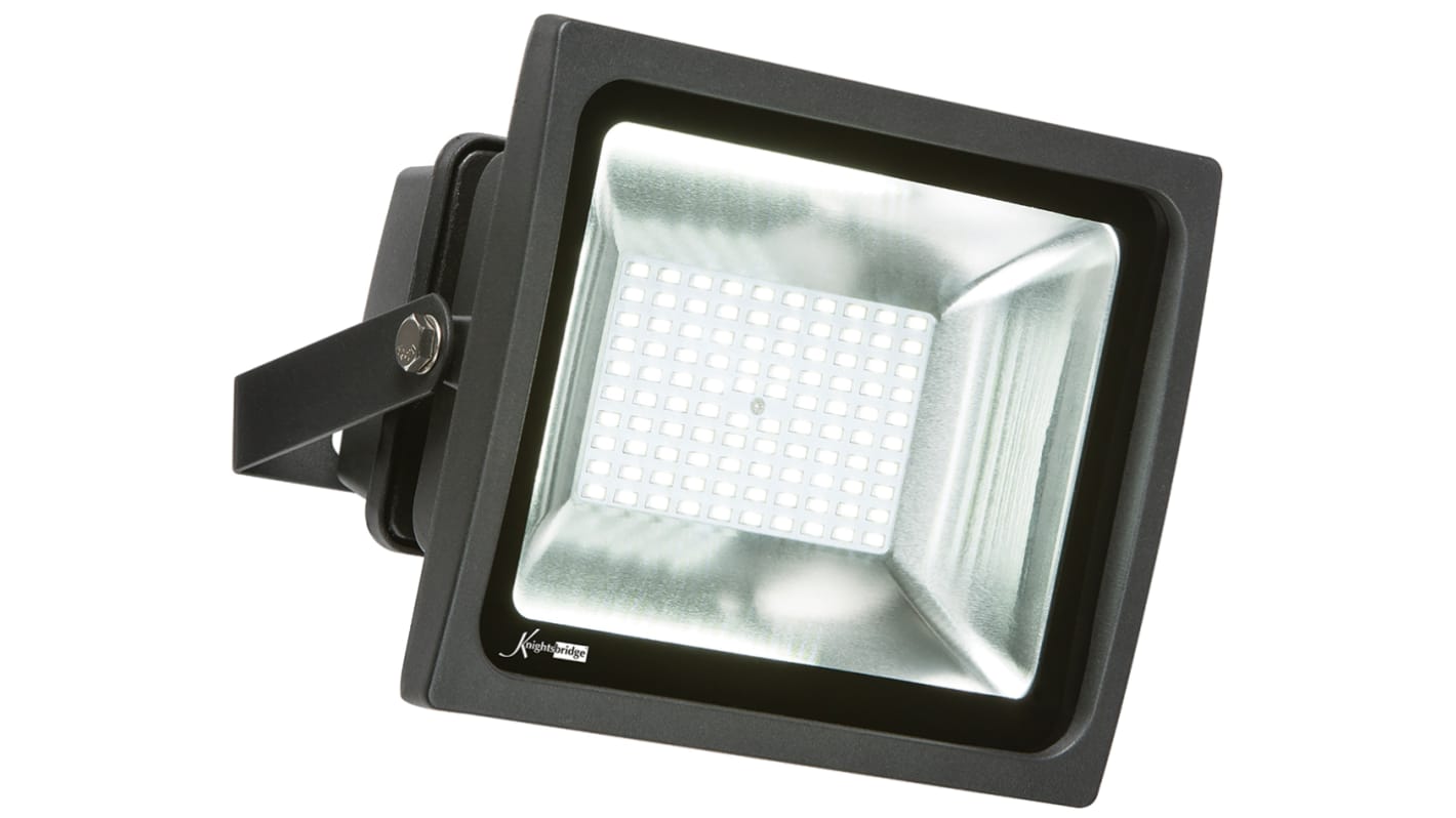Knightsbridge FLS LED Floodlight, 100 LED, 50 W, 4700 lm, IP65, 230 V