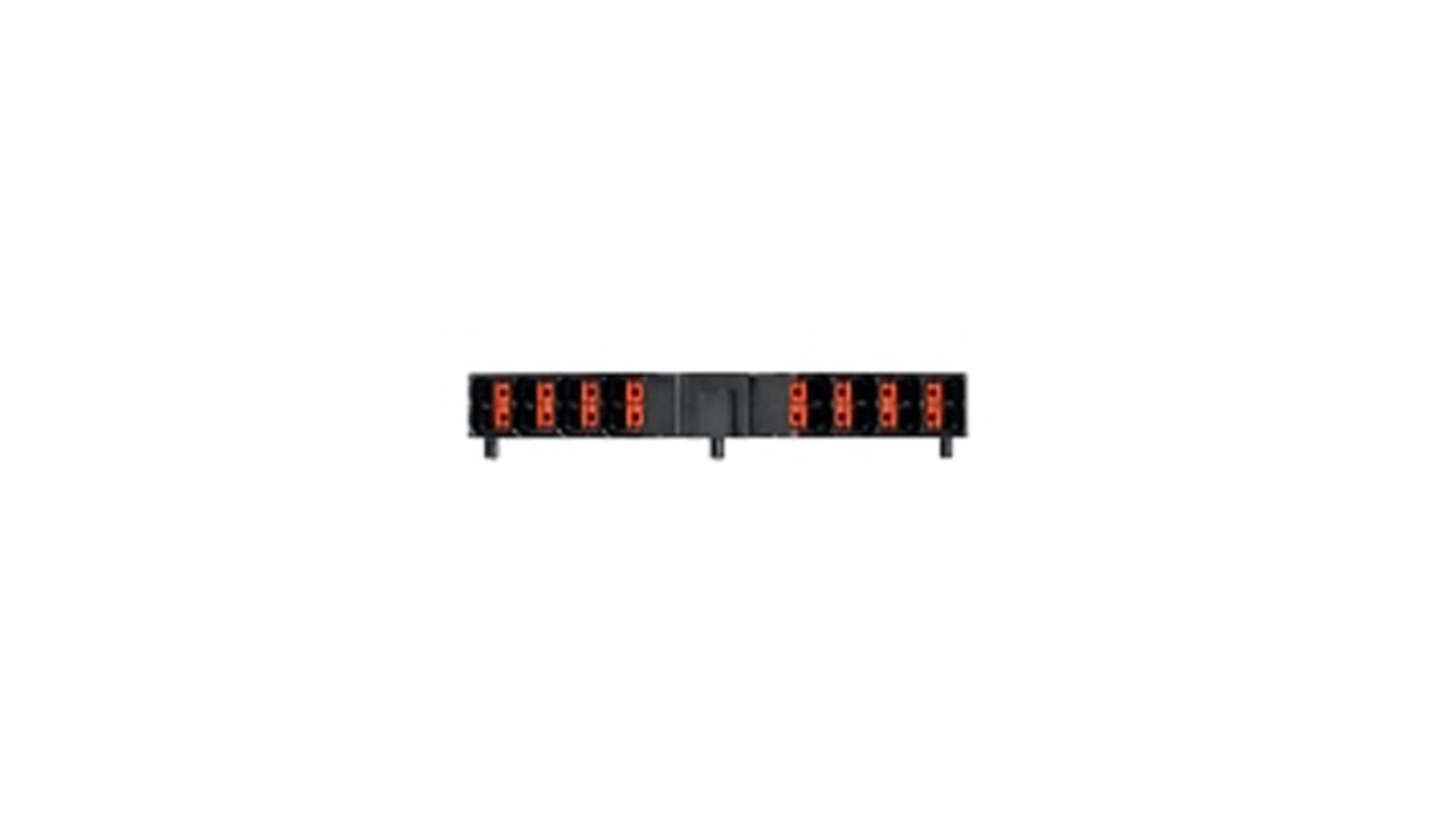 Weidmuller 1173810000 P Series Black, Quadruple-Level, Push In Termination