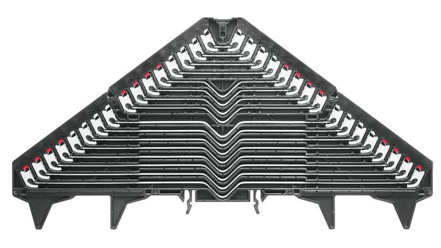 Weidmuller 1173650000 P Series Black, 16-Level, Push In Termination