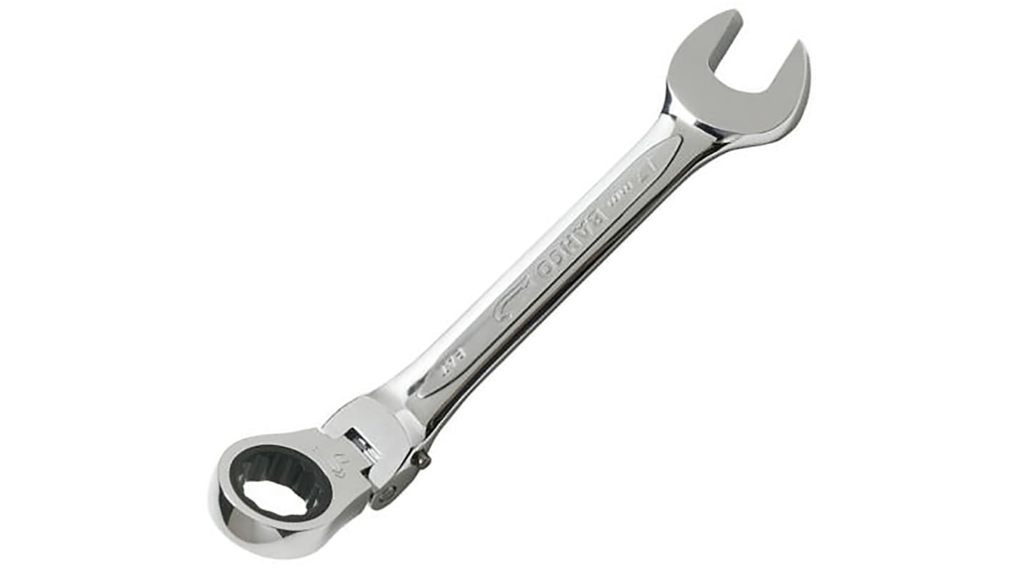 Klucz zapadkowy Klucz z grzechotką Bahco długość 160 mm Stal stopowa