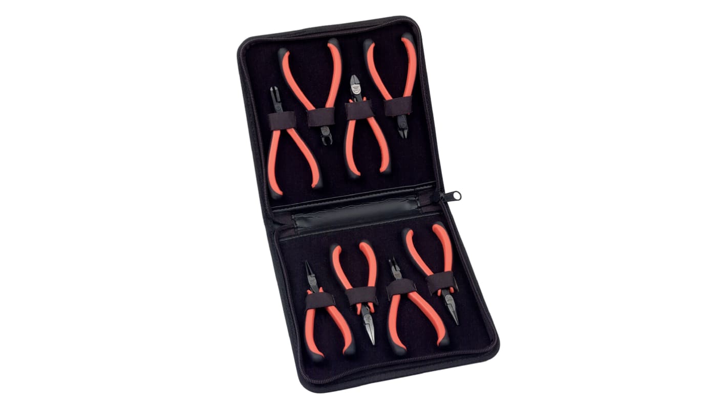 Bahco 8-Piece Plier Set, 250 mm Overall