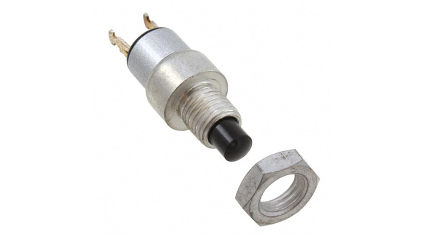 Grayhill Push Button Switch, Momentary, Panel Mount, SPST, 220V ac