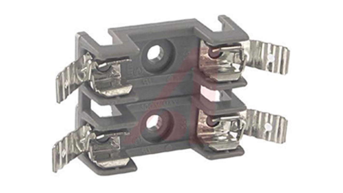 Littelfuse 20A Panel Mount 6.3 x 32mm Cartridge Fuse Block, 300V ac/dc