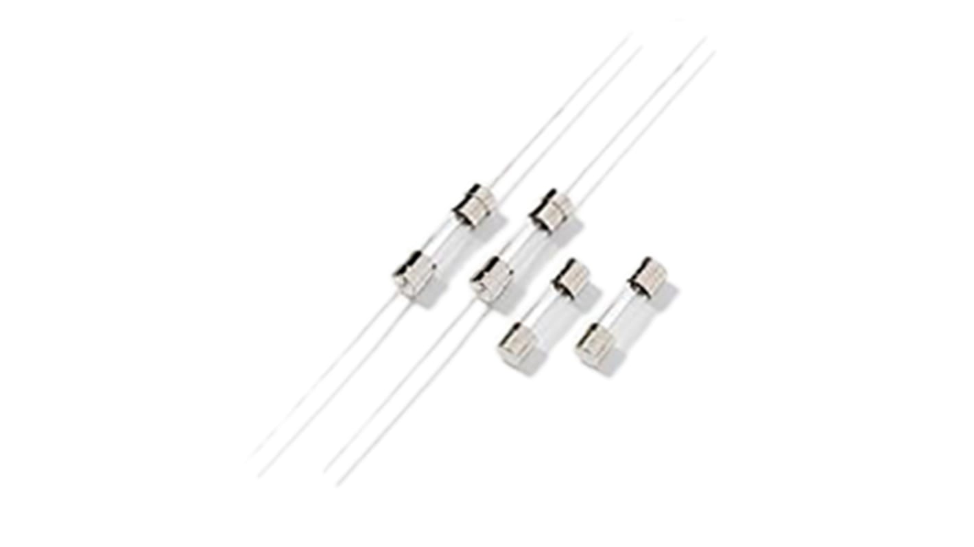 Littelfuse 32mA F Glass Cartridge Fuse, 5 x 20mm