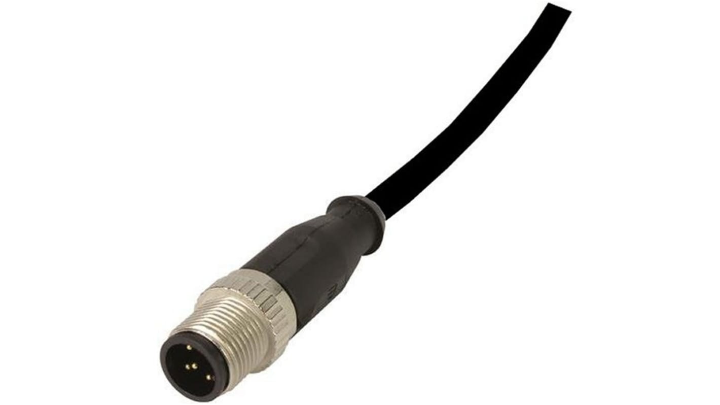 Harting 2134 konfektioniertes Sensorkabel 3-adrig, Buchse gerade / M12 Stecker gerade, Länge 10m