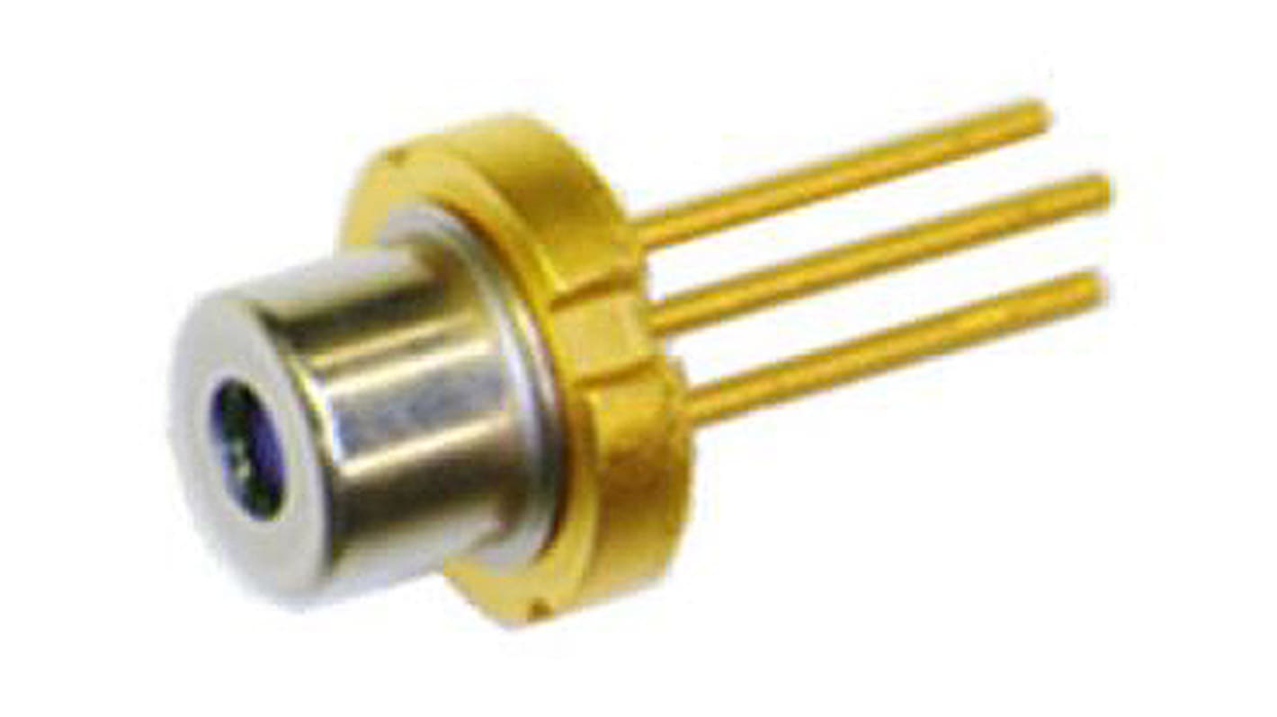 Panasonic Lézerdióda 3-tüskés 661nm, Vörös, 100mW 2 → 3 V