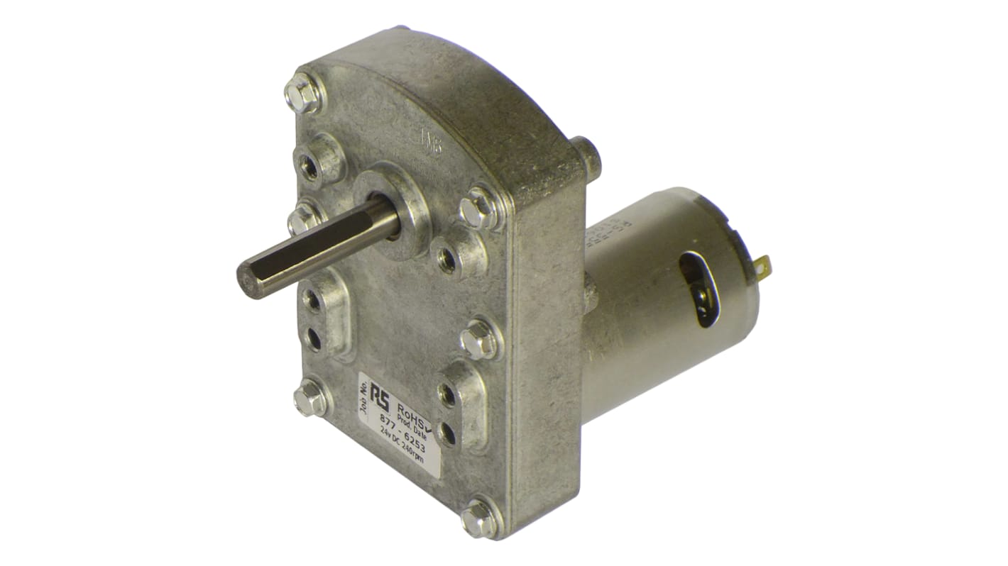 Rs-Online Motoriduttore Mellor Electric 24 V c.c. 240 giri/min