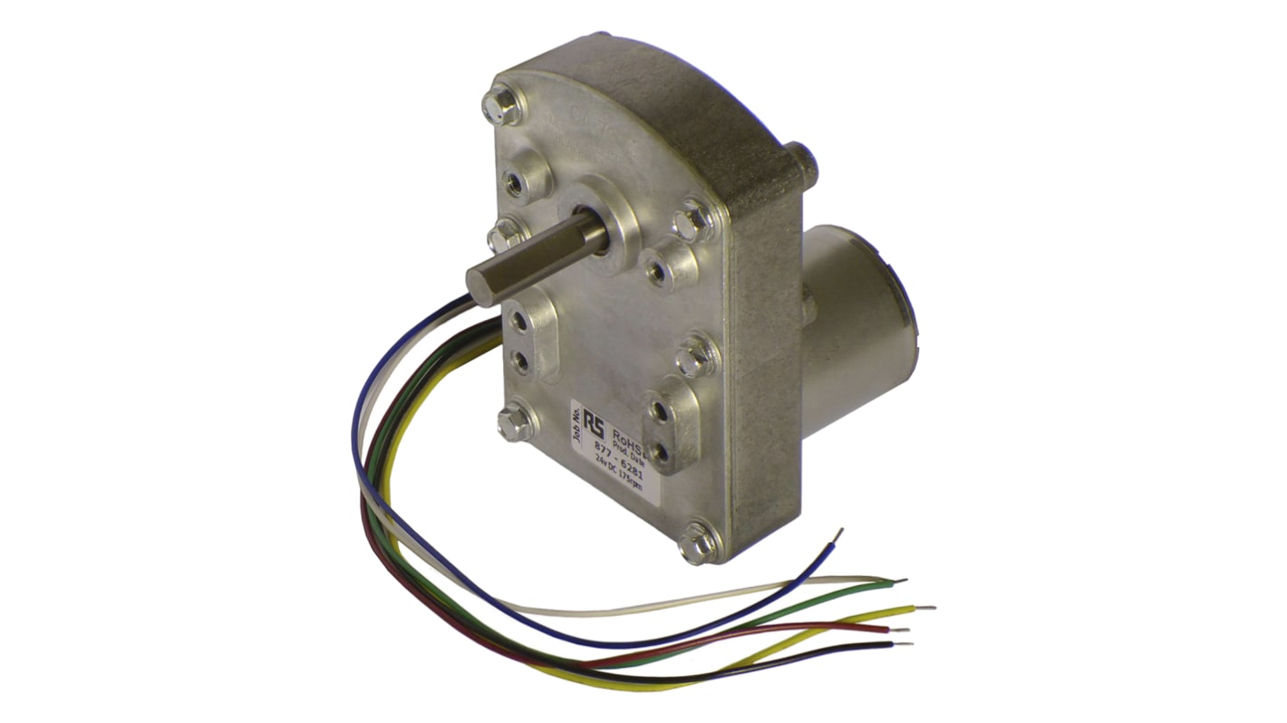 Rs-Online Motoriduttore Mellor Electric 24 V c.c. 9 W 175 giri/min