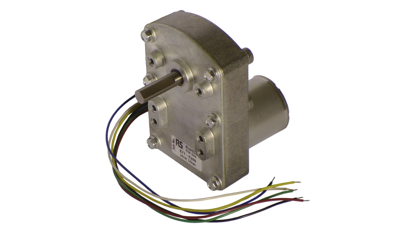 Rs-Online Motoriduttore Mellor Electric 24 V c.c. 9 W 125 giri/min