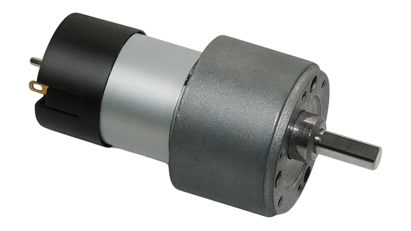 Micromotors Geared DC Geared Motor, 24 V dc, 40 Ncm, 35 rpm, 6mm Shaft Diameter