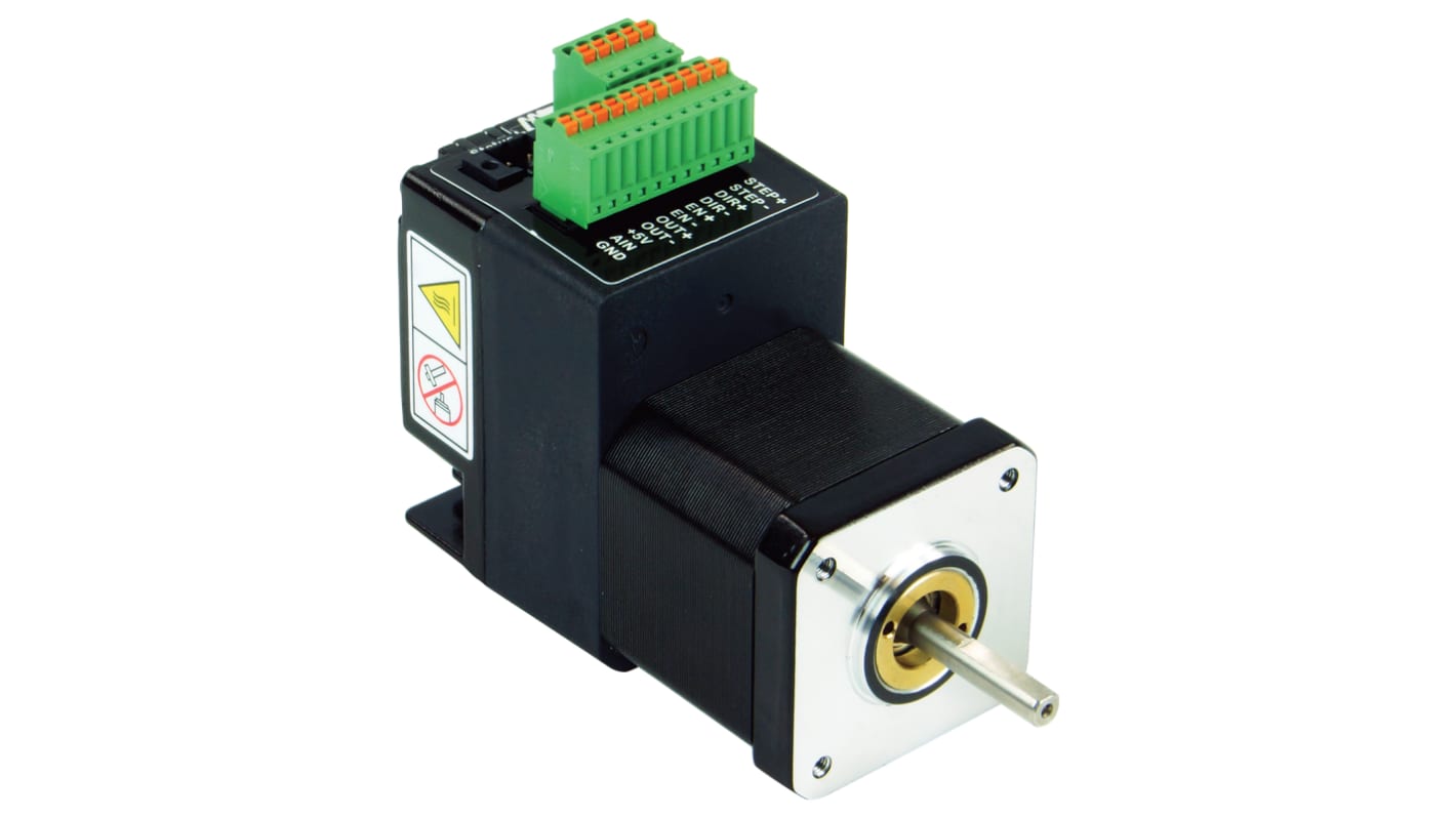 Applied Motion Systems STM Series Dual Hybridge Stepper Motor, 0.48Nm Torque, 12 → 48 V, 1.8°, 17mm Frame, 5mm