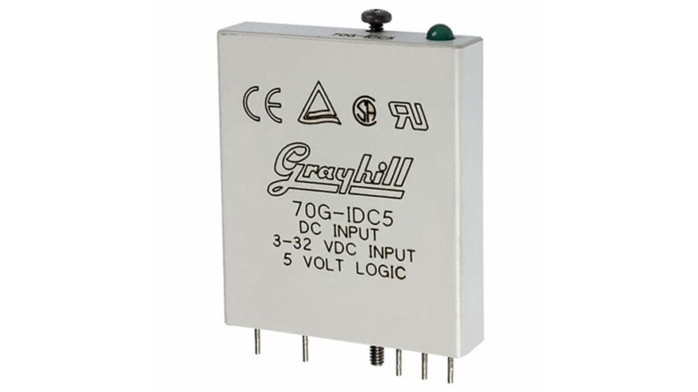 Grayhill 70-IDC Series Interface Relay Module, PCB Mount, 32V Coil