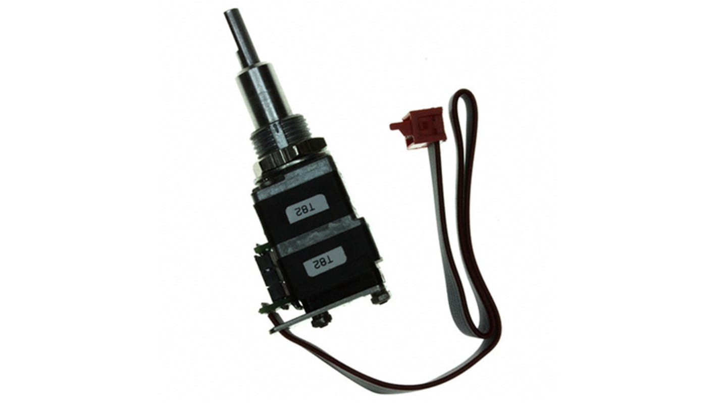 Grayhill 5V dc Optical Encoder with a 6.35 mm Flat Shaft, Panel Mount, Connector