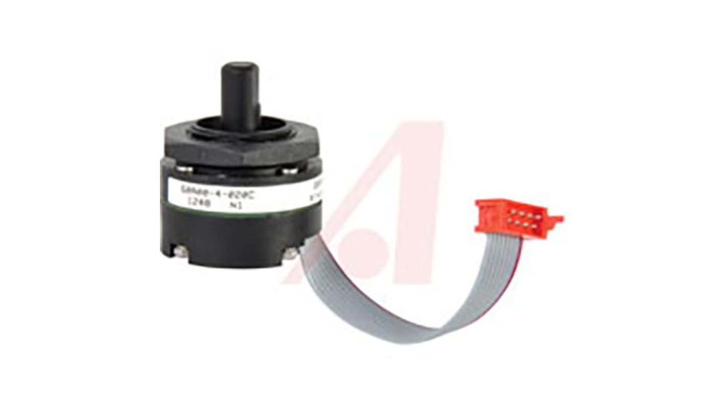 Grayhill 5V dc Optical Encoder with a 6.35 mm Flat Shaft, Panel Mount, Connector