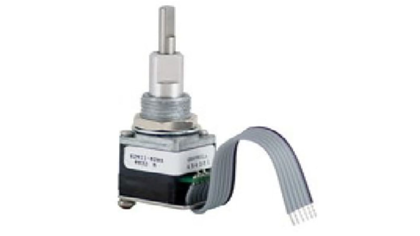 Grayhill 5V dc Optical Encoder with a 6.35 mm Flat Shaft, Panel Mount, Pin