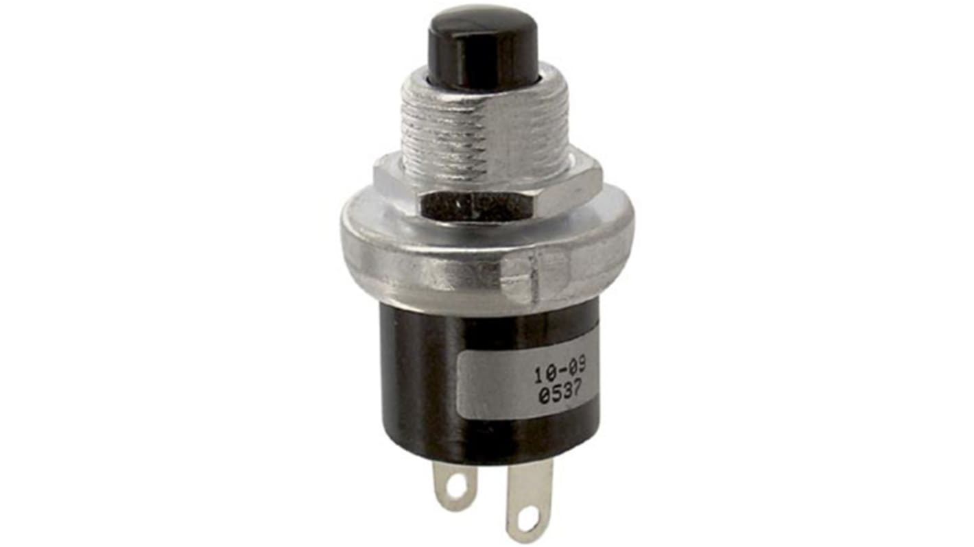 Grayhill Push Button Switch, Momentary, Panel Mount, SPST, 220V ac