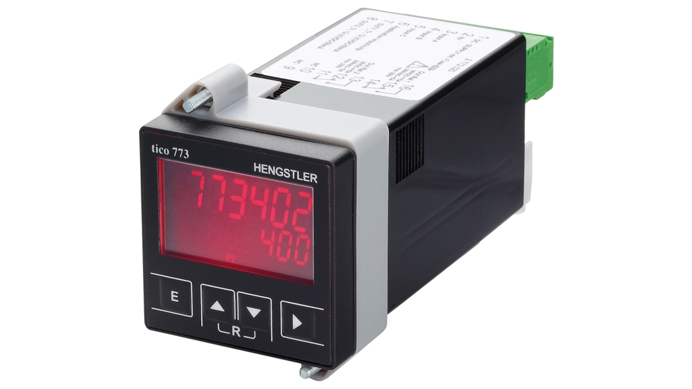 Rs-Online Contatore elettronico Hengstler 60kHz display LCD 6 cifre 12 → 30 V c.c