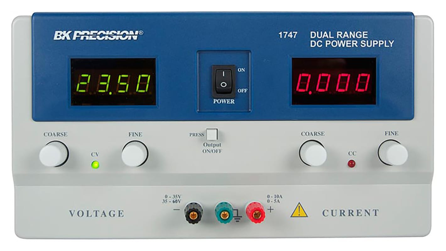 Zasilacz laboratoryjny 0 → 60V 10A BK Precision 350W Zasilacz dwuzakresowy