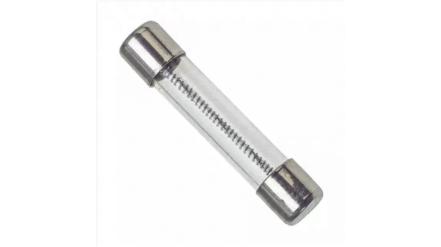 Littelfuse 31mA T Glass Cartridge Fuse, 6.3 x 32mm