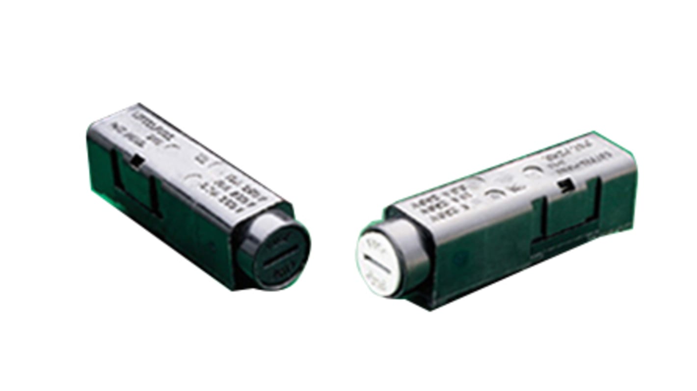 Littelfuse 20A Panel Mount Fuse Holder for 3AG Fuse, 1P, 250V ac/dc
