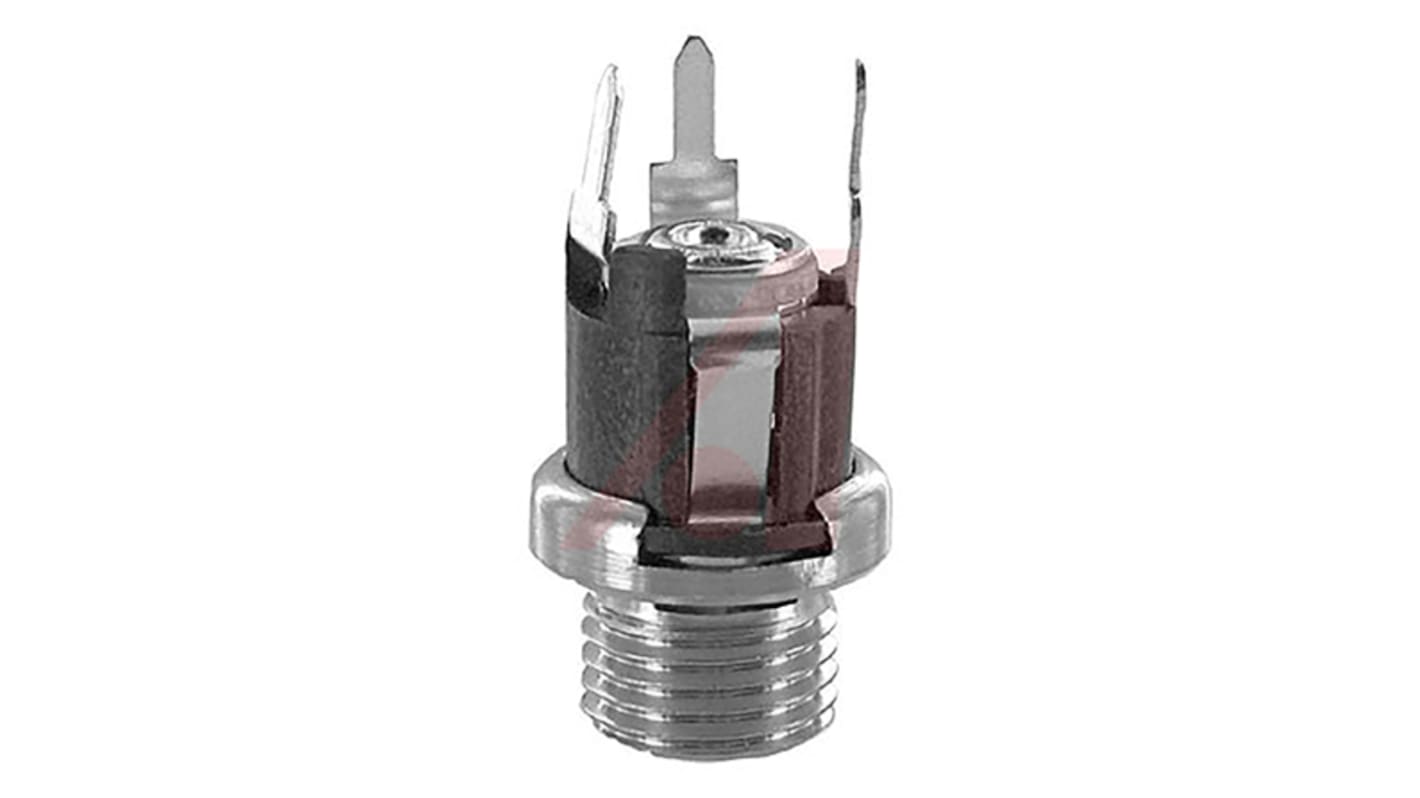 Connettore di alimentazione c.c. Switchcraft, 12,0 V, 5.0A, Ø int. 2.5mm, Montaggio a pannello