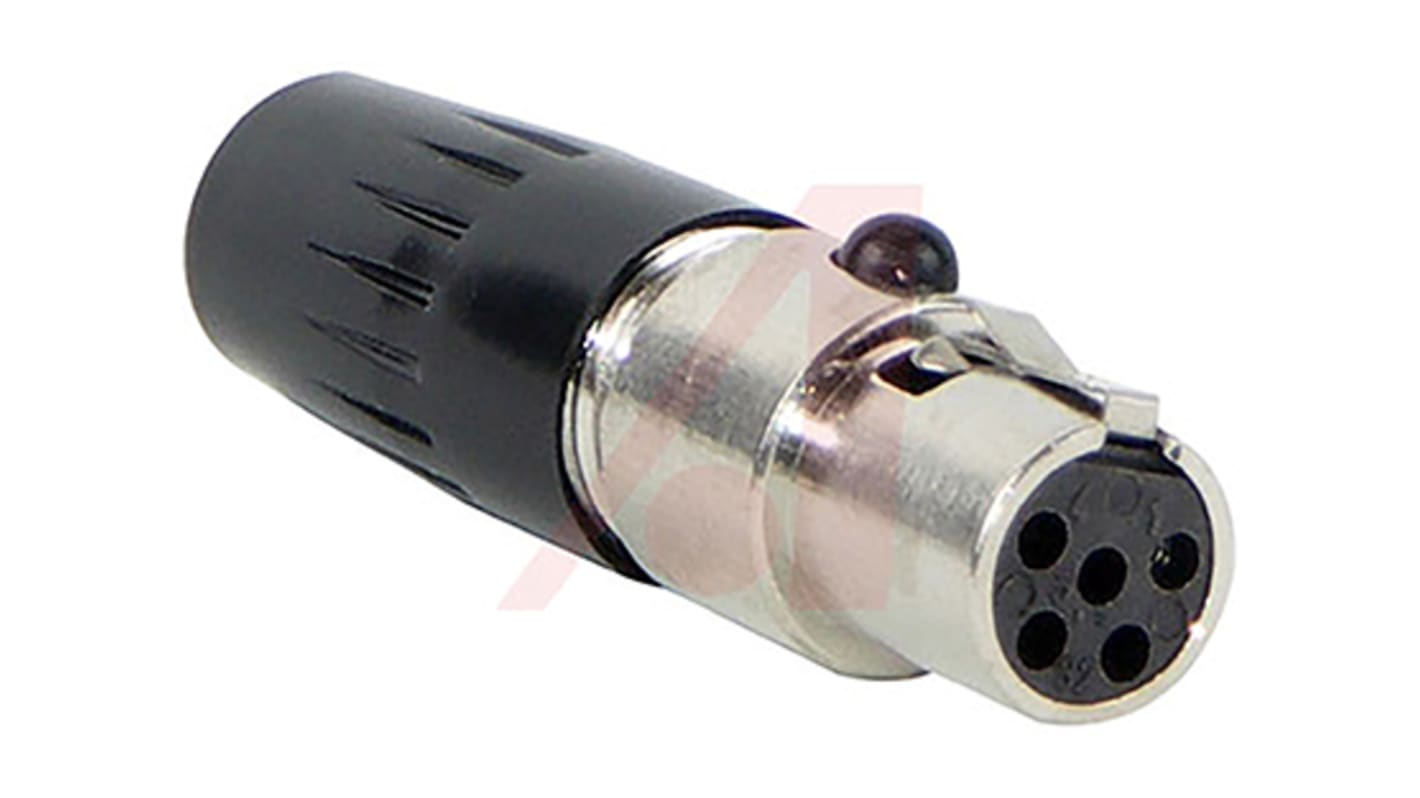 Switchcraft 五芯卡侬头母座, 电缆安装, 125 V 交流, 5A, 直向