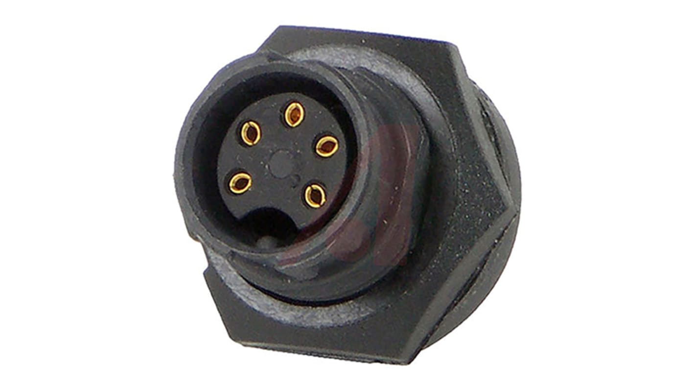 Switchcraft EN3 Rundsteckverbinder Stecker 3-polig / 13.0A, Tafelmontage, Lötanschluss IP68, IP69K