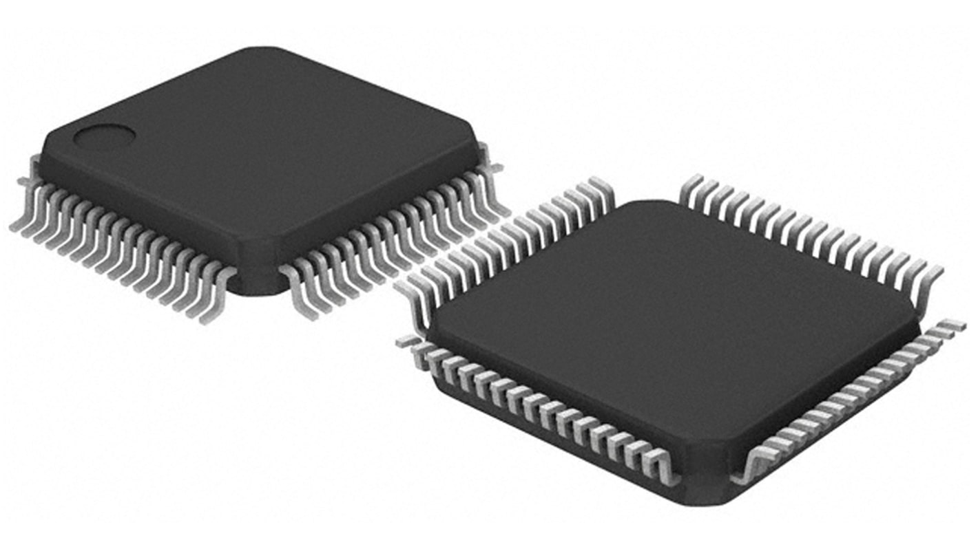 STMicroelectronics STM32F3 マイコン, ARM Cortex M4コア, 72MHz, 512 kB, フラッシュ, 64-Pin LQFP