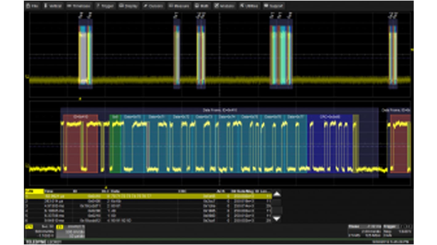 Teledyne LeCroy CAN Bus Trigger & Decode Oscilloscope Software for Use with HDO4000 Series, Version 5.7.2.1