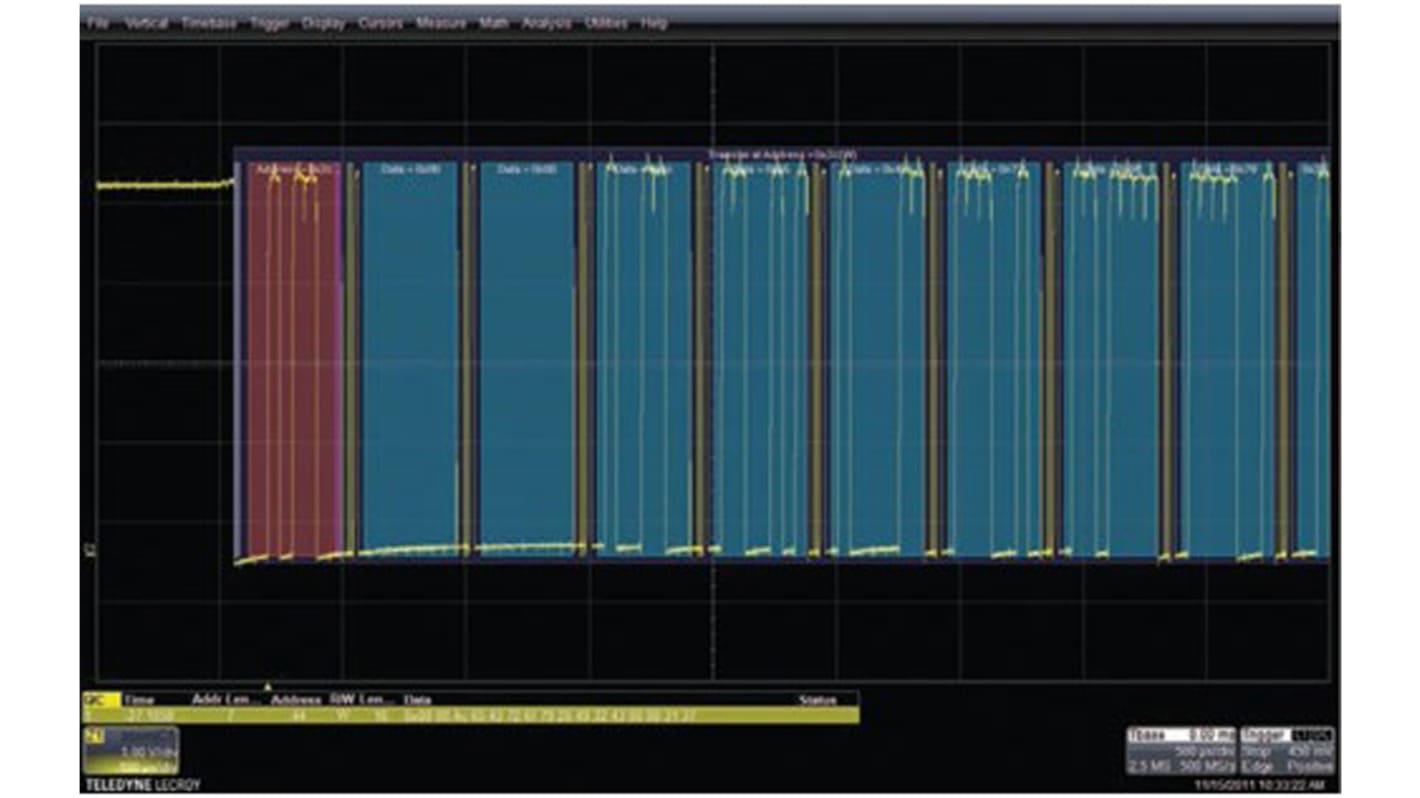 Teledyne LeCroy Oscilloscope Software for Use with HDO4000 Series