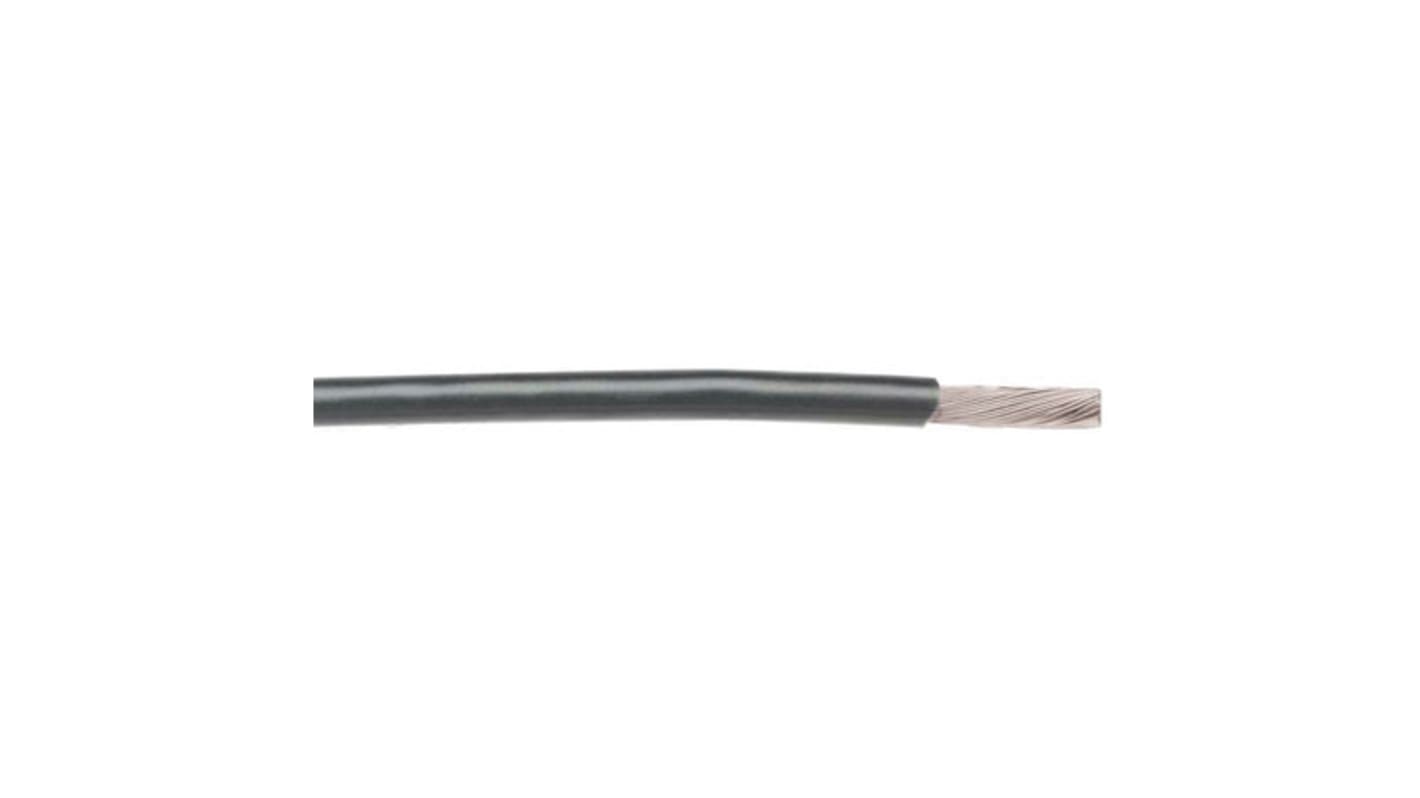 Alpha Wire Hook-up Wire TEFLON Series Grey 0.05 mm² Hook Up Wire, 30 AWG, 1/0.25 mm, 30.5m, PTFE Insulation, 2841/1