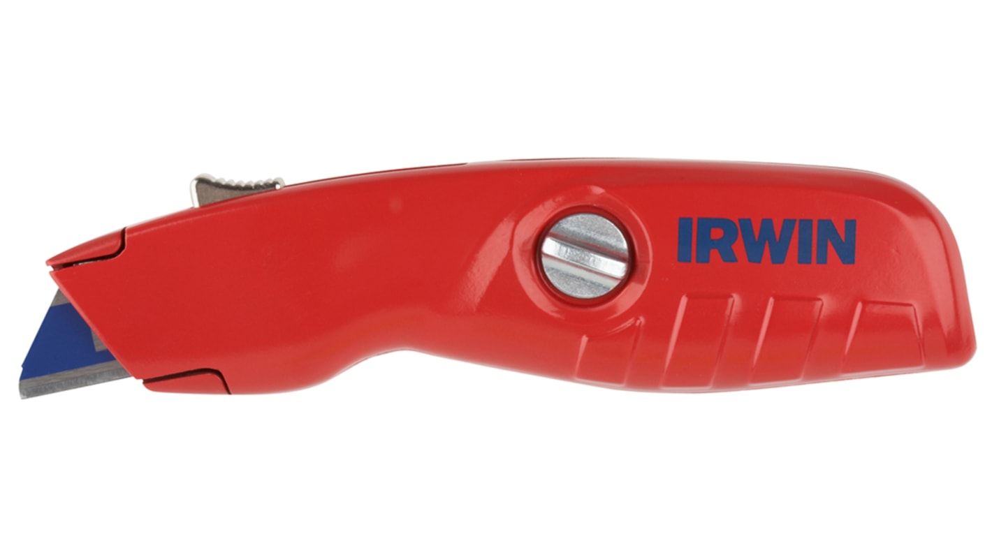 Irwin Safety Knife with Straight Blade, Retractable