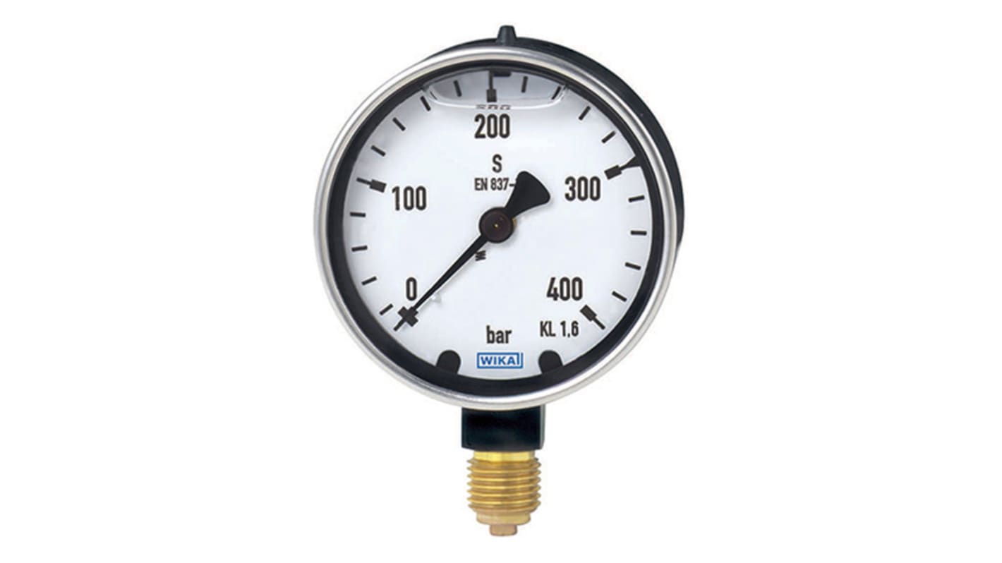 WIKA Pressure Gauge 200psi 63mm Outside Diameter