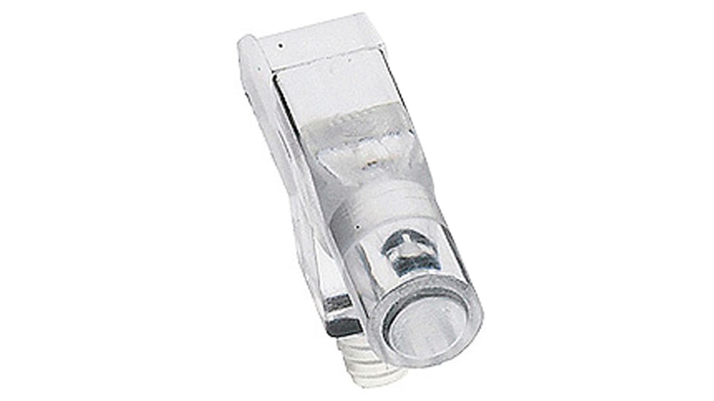 1271.1001 MENTOR, PCB Mounted Right Angle LED Light Pipe, Clear Round Lens