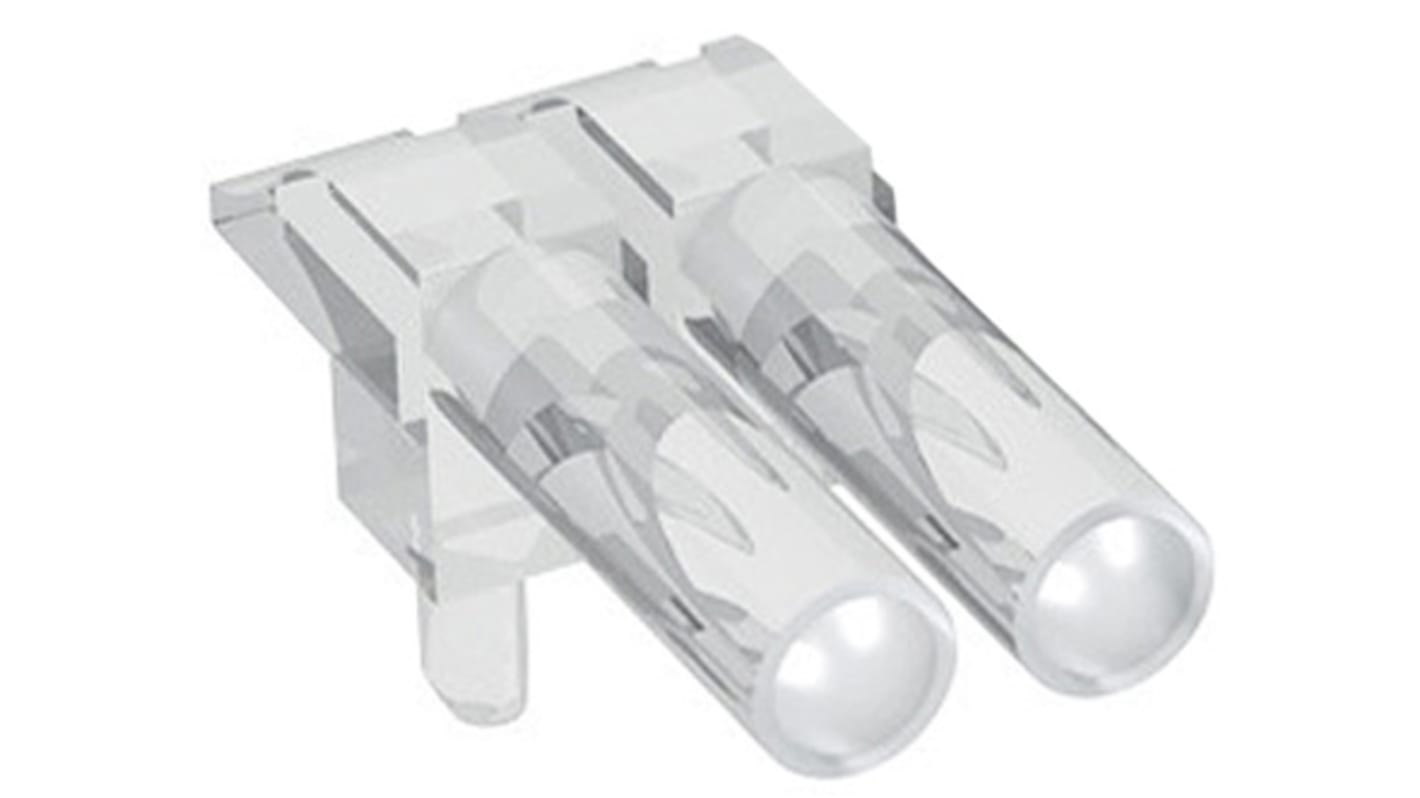 Światłowód do LED, sztywny, kątowy, dł. 11.55mm, 2-drożny, , MENTOR