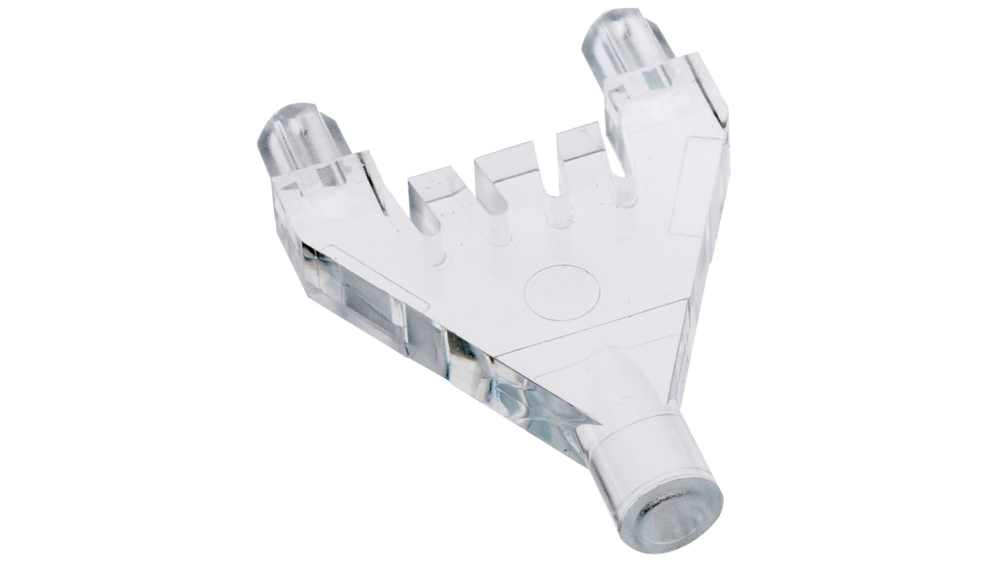 1294.1001 MENTOR, PCB Mounted LED Light Pipe, Clear Round Lens