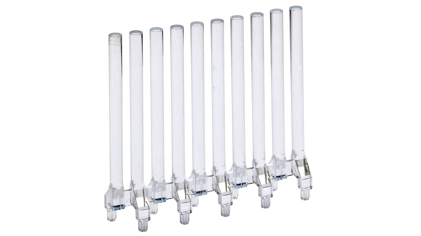 Światłowód do LED, sztywny, prosty, dł. 30mm, 10-drożny, , MENTOR