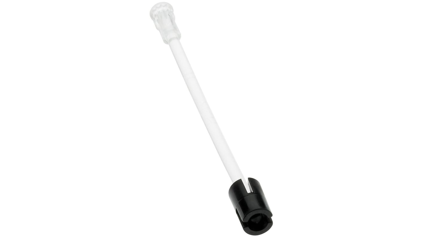 Światłowód do LED, Elastyczne, prosty, dł. 150mm, soczewka okrągła, MENTOR