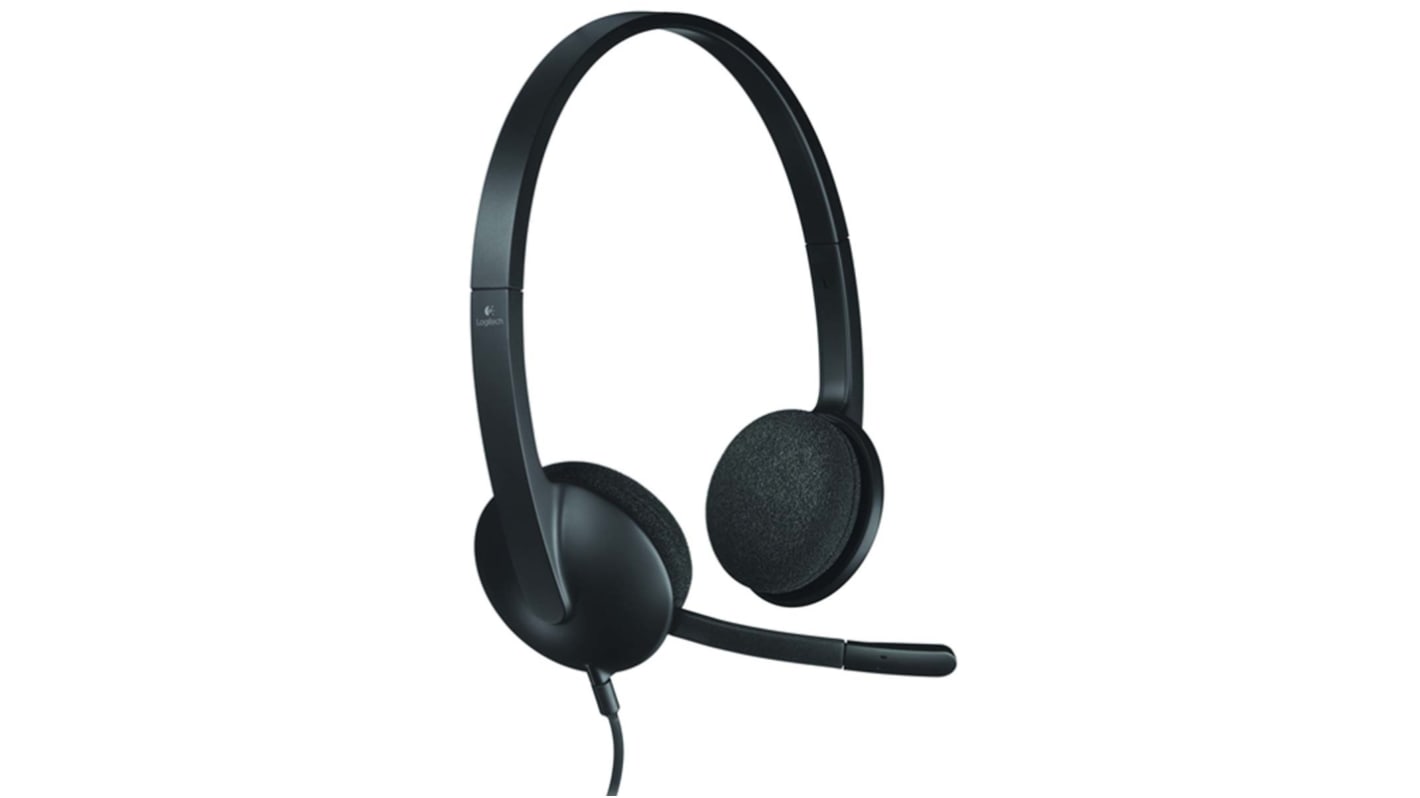 Logitech H340 Black Wired USB A On Ear Headset