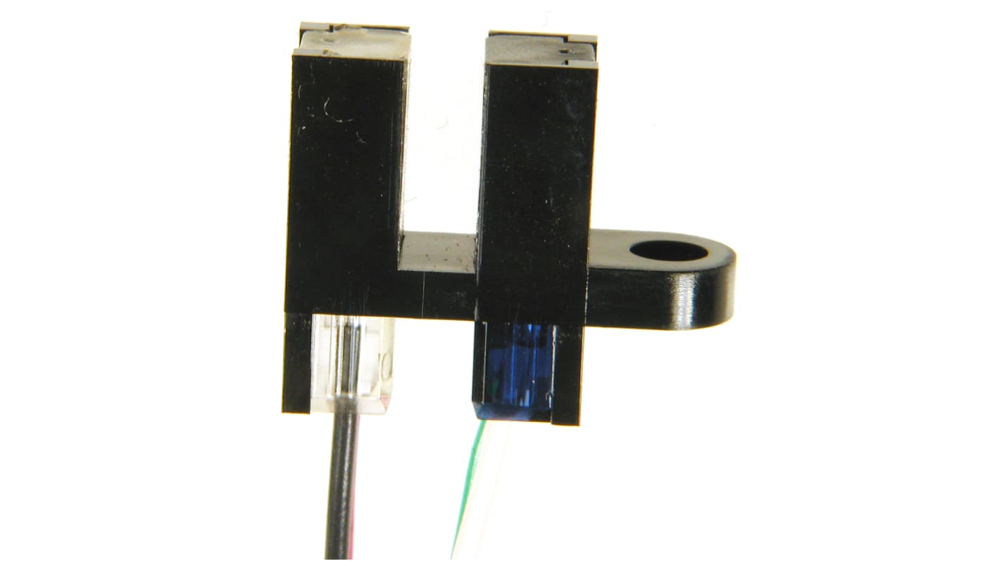Optek OPB992  Schraub Gabel-Lichtschranke, Anstieg 70ns / Fallzeit 70ns, 5-Pin