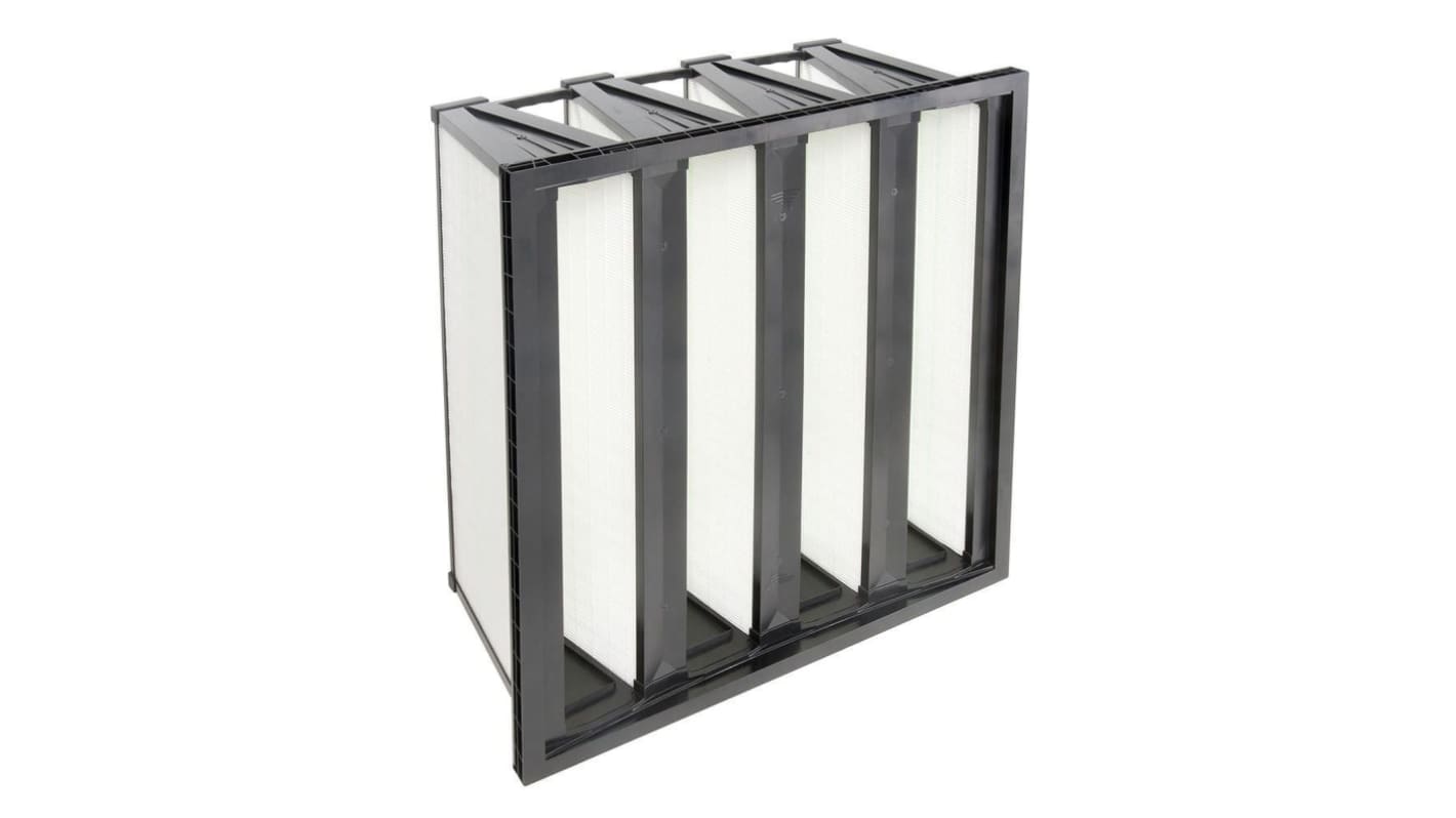 Camfil Opakfil ES Series Glass Fibre Compact V-Type Filter, F9 Grade, 287 x 592 x 296mm