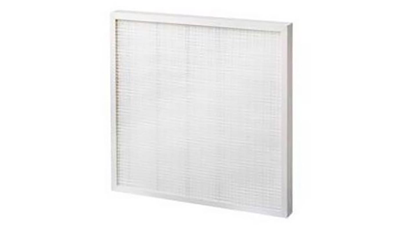 Camfil EcoPleat Green Series Glass Fibre Paper Compact Pleated Panel Filter, F7 Grade, 592 x 592 x 48mm