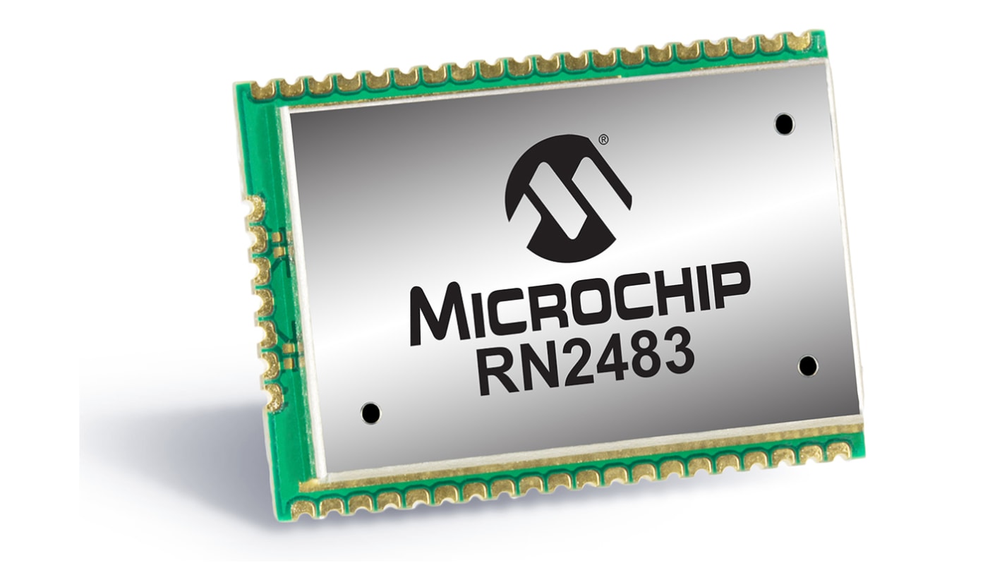 Moduł LoRa RN2483-I/RM101, UART, 3.6V, Microchip